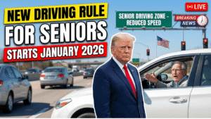 New U.S. Driving License Rule for Seniors Begins 1 January 2026 – Driving Changes Every Senior Driver Over 70 Must Know